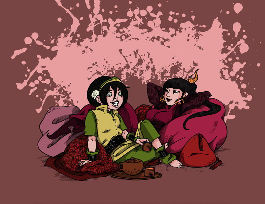 mai_and_toph_chillin___by_secondlina-d4jbjk5.jpg